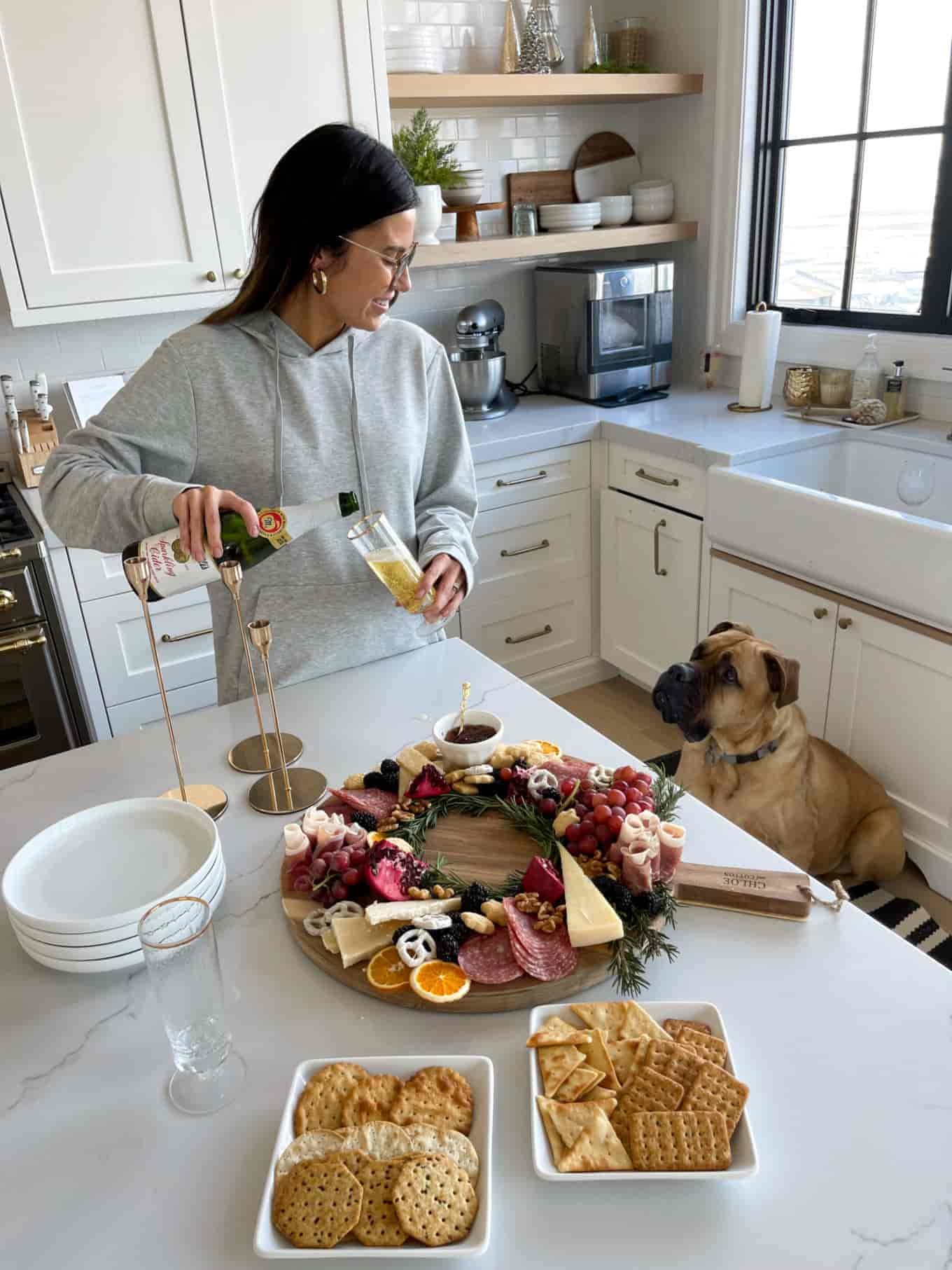 Hello Cozy Chic holiday traditions; wish list